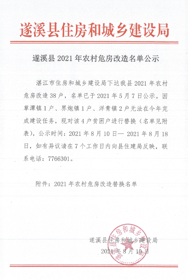 遂溪縣2021年農村危房改造名單公示.png