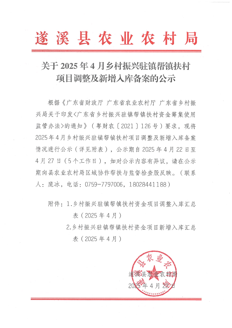 關于2025年4月鄉村振興駐鎮幫鎮扶村項目調整及新增入庫備案的公示_00.png