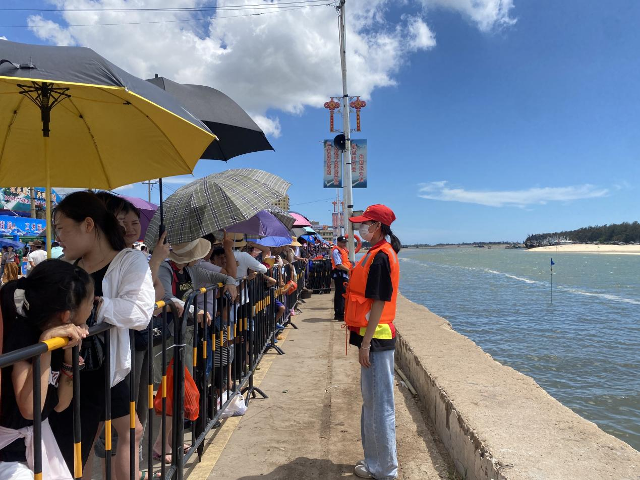 龍舟起航，志愿護航｜遂溪青年志愿者助力江洪海上龍舟賽