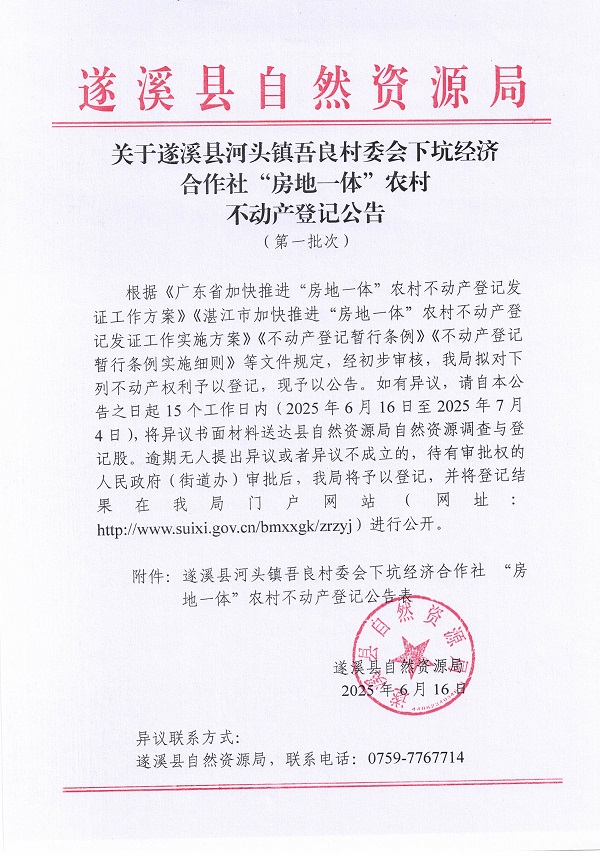 河頭鎮(zhèn)吾良村委會(huì)下坑經(jīng)濟(jì)合作社不動(dòng)產(chǎn)登記公告（第一批次）_頁面_1.jpg
